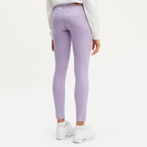 LEVIS STRAIGHT LILAC JEANS 27